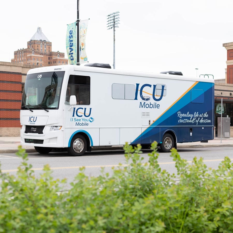 life A woman leaving ICU Mobile satifies with the service she received